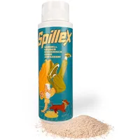 Spillex Superabsorber Pulver 300g – Flüssigkeitsbinder & Kotzpulver für Urin, Erbrochenes, verschüttete Getränke – bindet Gerüche in 1 Min – hygienisch für Haushalt, Auto und Haustiere