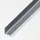 Alfer Quadrat-U-Profil 19,5 x 19,5 x 1000 mm Aluminium