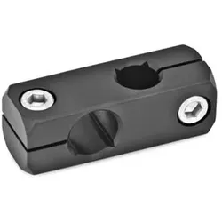 474-B8-B8-ELS Kreuz-Klemmhalter, Aluminium