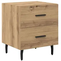 VidaXL Nachttisch Eiche handwerklich 40 x 35 x 47,5