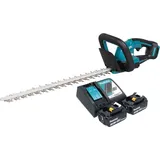 Makita DUH 506 RF2 Akku Heckenschere 18 V 50 cm Brushless + 2x Akku 3,0 Ah + Ladegerät