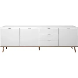 Finori Sideboard 200 x 68 x 40 cm weiß
