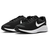 Nike Revolution 7 Laufschuhe extraweit Herren 002 black/white 43