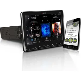 Zenec Z-N975 – 1-Din Autoradio, Multimediasystem mit 9“/22,9 cm Touchscreen, Mediencenter mit DAB+, Wireless Android Auto
