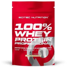 Scitec Nutrition 100% Whey Protein Professional Weiße Schokolade Pulver 1000 g