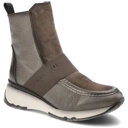 Graue Stiefeletten Hispanitas Bequeme Damenschuhe Mit Keilabsatz, 39