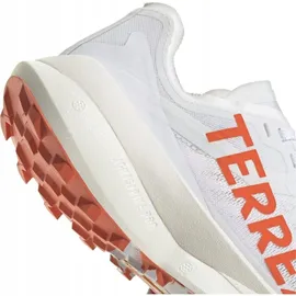 adidas Terrex Agravic Speed Damen Slim Cloud White / Impact Orange / Dash Grey 37