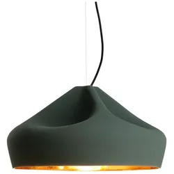 Marset - Pleat Box 47 LED Pendelleuchte Dunkelheit Grün/Gold