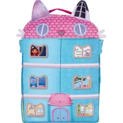 Schmidt Spiele 42804 - Gabbys Dollhouse, Puppenhaus mit 3 Figuren und Lift, 41 cm, Plüsch