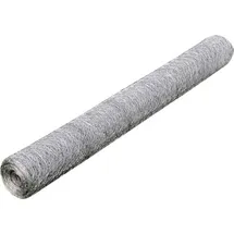 vidaXL Maschendraht 25 x 0,75 m Silbern