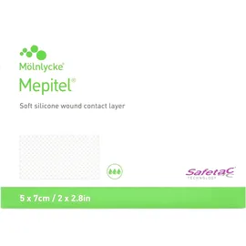 Mölnlycke Health Care GmbH Silikon Netzverband 5 x 7 cm steril 5 St.