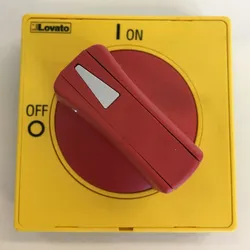 ELMAG Hauptschalter-Abdeckung rot/gelb rot/gelb - 9508254 - rot/gelb