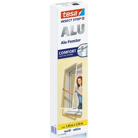 Tesa Fliegengitter Insect Stop Alu Comfort 140 x 150 cm Weiß