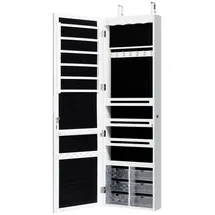 Costway Schmuckschrank mit Ganzkörperspiegel