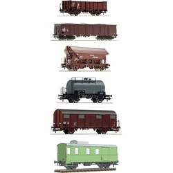Roco Güterwagen Roco 76030 H0 6er-Set Güterzug der DR