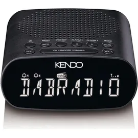 KENDO DAB Clock 25EX schwarz