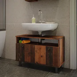 Vicco Waschbeckenunterschrank Fynn Oldstyle 80.2 x 54 cm mit Schublade