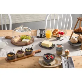 LEONARDO Butterdose MATERA anthrazit