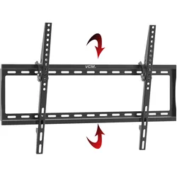 VCM Universal TV Halterung   VESA Wandhalterung   Halter Fernsehhalter flach neigbar   Belastbarkeit bis zu 25kg - B-FN600