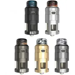 VandyVape MaTo 5ml RDTA Verdampfer Tank by Nebelfee Silber