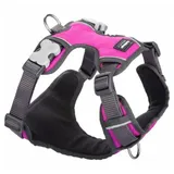 Red Dingo Acolchado Hundegeschirr - Fuchsia - XS