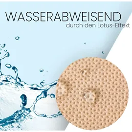 AMF creation Sensalux Tischdeckenrolle, wasserabweisend, 80g/m2, bis zu 45% Recyclat, 1,19m x 25m, Creme - Creme