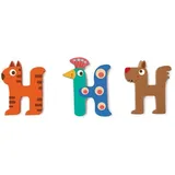 Scratch Holzbuchstabe H