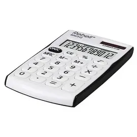 Rebell Taschenrechner SHC312BK weiß/schwarz