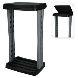 Mojawo Müllsackständer 120 l Schwarz