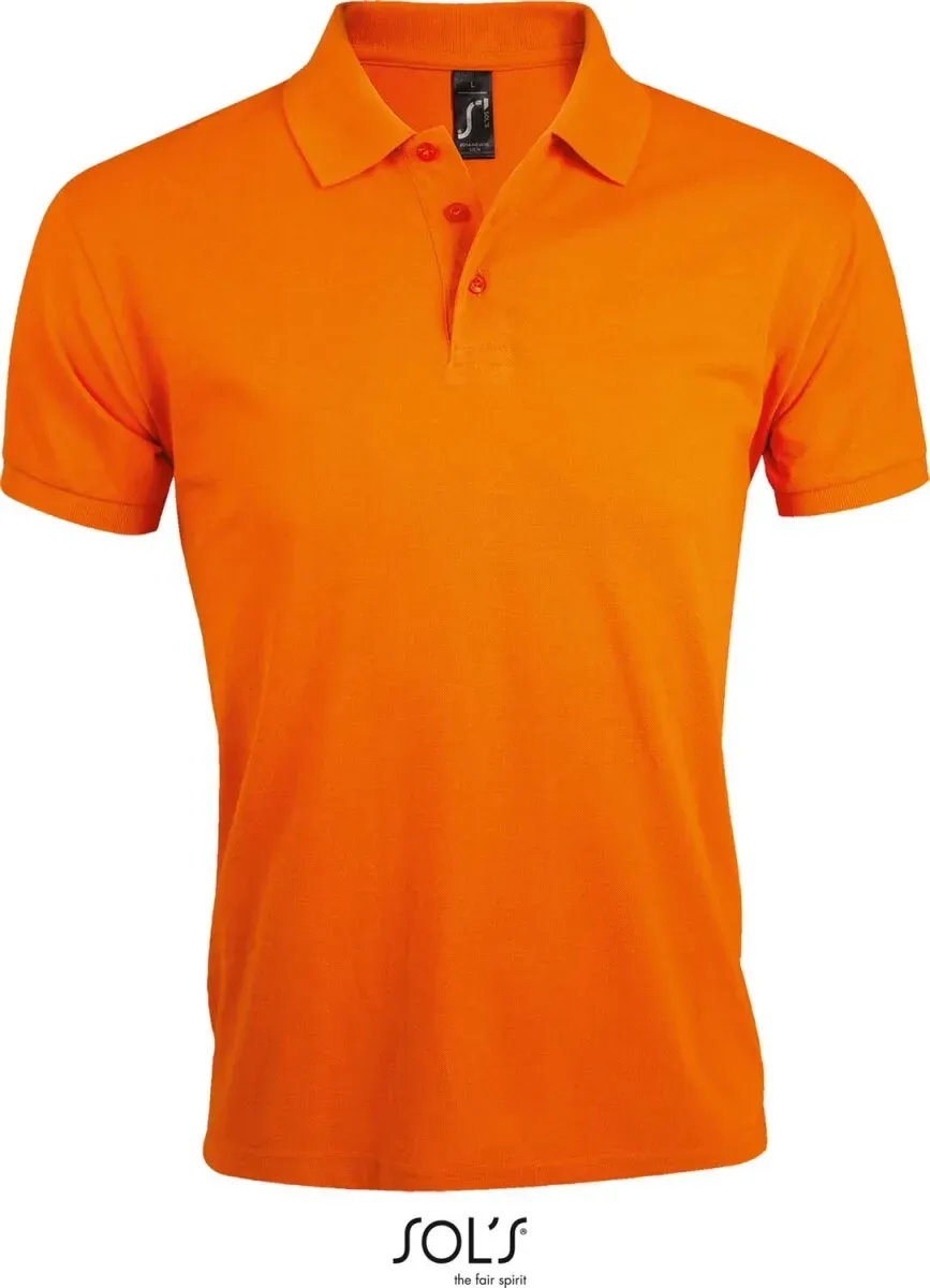 SOLS Schweres Herren Piqué Polo 00571 orange S