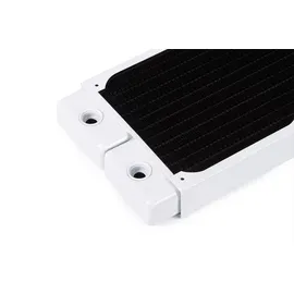 Alphacool NexXxoS ST30 Full Copper 240mm Radiator V.2 - White Special Edition - Schwarz/Weiß