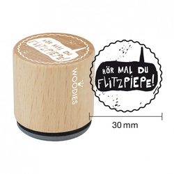 Woodies Stempel - Flitzpiepe W09007