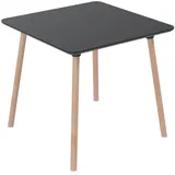 meet Bistrotisch »Palomba« quadratisch - 80 x 80 cm braun, 80x75x80 cm