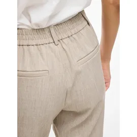 VILA VIVARONE HW Slim Fit Hosen Beige 36