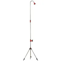 Grafner Grafner® Gartendusche Gartenbrause Stativ Alu 172-220cm Pooldusche Campingdusche