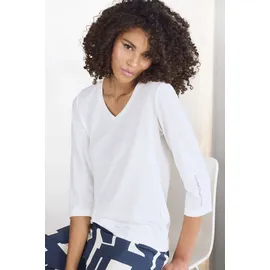 French Connection 3/4-Arm-Shirt Weiß 44/46
