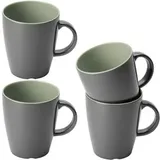 gimex Vivid Line Henkelbecher 4-tlg., mint