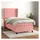 vidaXL Boxspringbett 100 x 200 cm Rosa