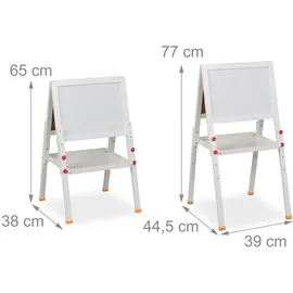 Relaxdays Maltafel mit Tafel 310700
