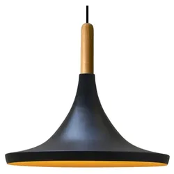 Bamyum Pendelleuchte Skandinavisch Esstisch Schwarz Lampe