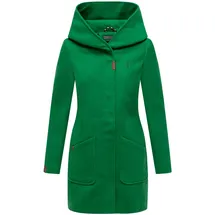 Marikoo Wintermantel "Maikoo", Damen, Gr. XL (42), grün (smaragd), Oberstoff: 90% Polyacryl, 8% Viskose, 2% Elasthan. Futter: 100% Polyester.