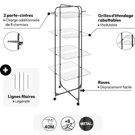 5five simply smart 5five - Klappbarer wäscheständer turm 40m "mojave"