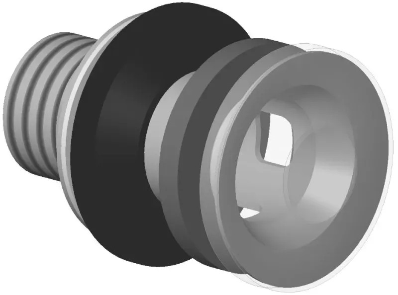 Dornbracht Kelch Ersatzteile 90110103600 D. 73 x 86 mm Platin 90110103600-08