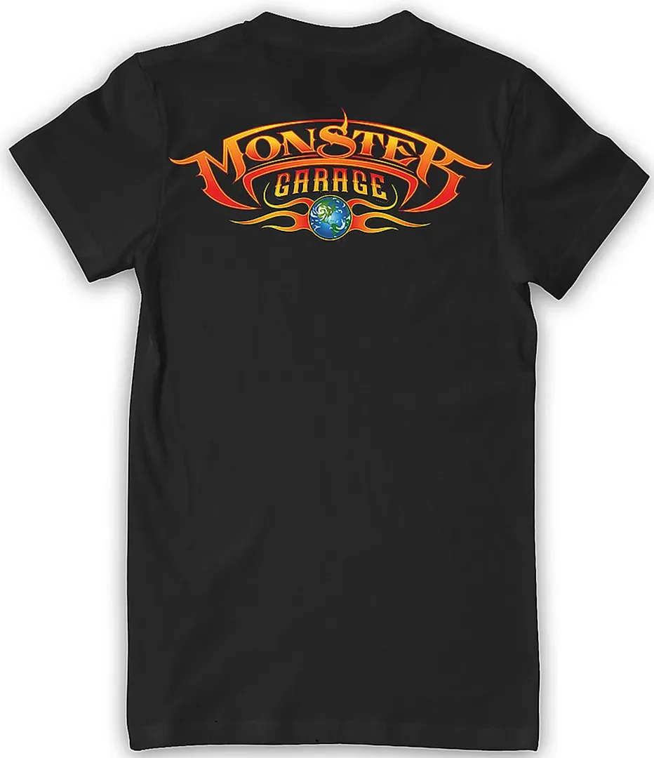 Monster Garage Basic Logo T-shirt, zwart, 3XL Voorman