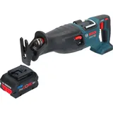 Bosch Professional, Säbelsäge, 18 V BITURBO Brushless + 1x ProCORE Akku 5,5 Ah - ohne