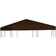 vidaXL Pavillondach 310 g / m2 3x3 m Braun