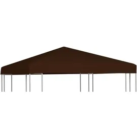 vidaXL Pavillondach 310 g / m2 3x3 m Braun