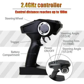 blij´r RC-Monstertruck Beast 4CH RTR rot/gelb (RTR Ready-to-Run)