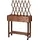 Dobar Hochbeet mit Rankhilfe 79 x 28,5 x 130 cm braun