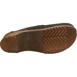 Sanita Wood-Ursana Open Clog Black Gr.37 | Schwarz 37